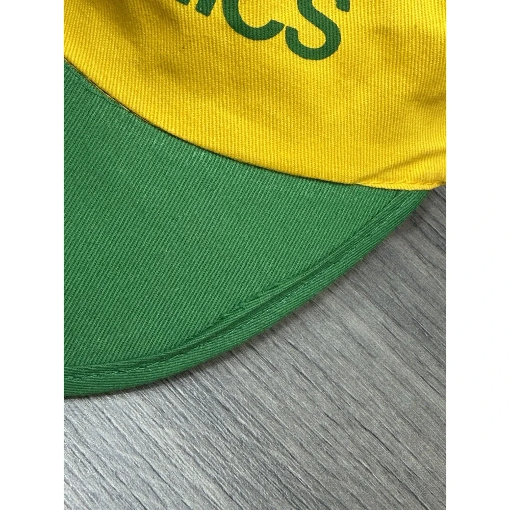 Seattle Sonics NBA Vintage Logo Painters Budweiser Collab Hat Elastic OSFM